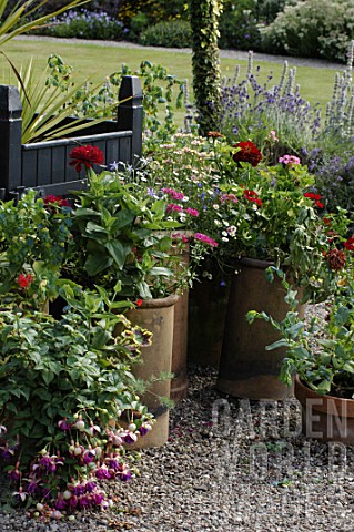 Flower_containers_at_House_of_Dun_Scotland