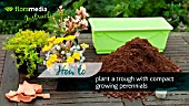 HOW TO: CREATING A PLANTER WITH COMPACT PERENNIALS - STEP BY STEP ACTION VIDEO