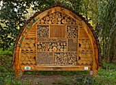 HOTEL FOR WILD BEES AT THE JARDIN DES PLANTES, PARIS