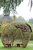 WOVEN HAZEL SCULPTURE BY MARK FORD